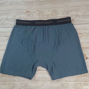 Duluth Trading Company Men's Go Buck Naked Performance Boxer Briefs M NWOT Green